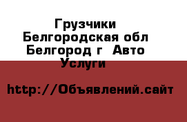 Грузчики - Белгородская обл., Белгород г. Авто » Услуги   